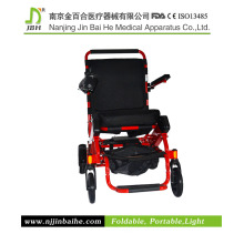 Easy Processing Steel Medical Electric Power Wheelchair with Lithium Battery